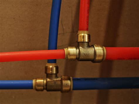 plumbing with pex pipe